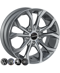 Replica Audi JH-00161 GP R16 W7.0 PCD5x112 ET35 DIA66.6   